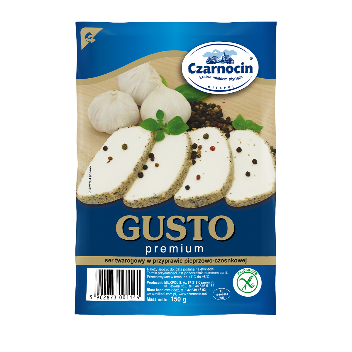 Gusto plastry pieprz-czosnek