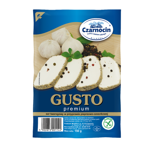 Gusto plastry pieprz-czosnek