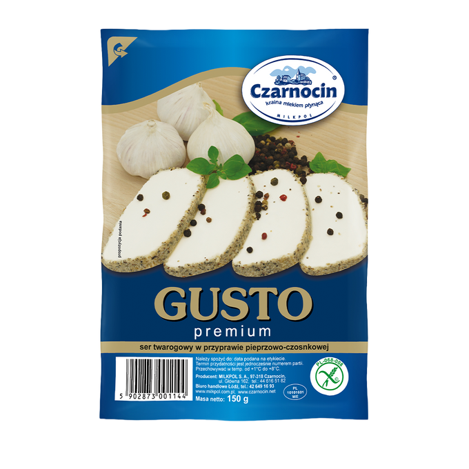 Gusto plastry pieprz-czosnek